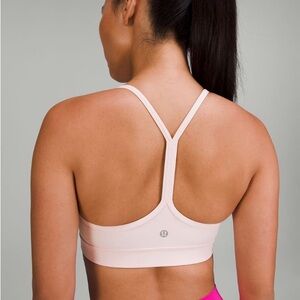 lululemon athletica NWT Strawberry Milkshake SZ 4 Sports Bra
